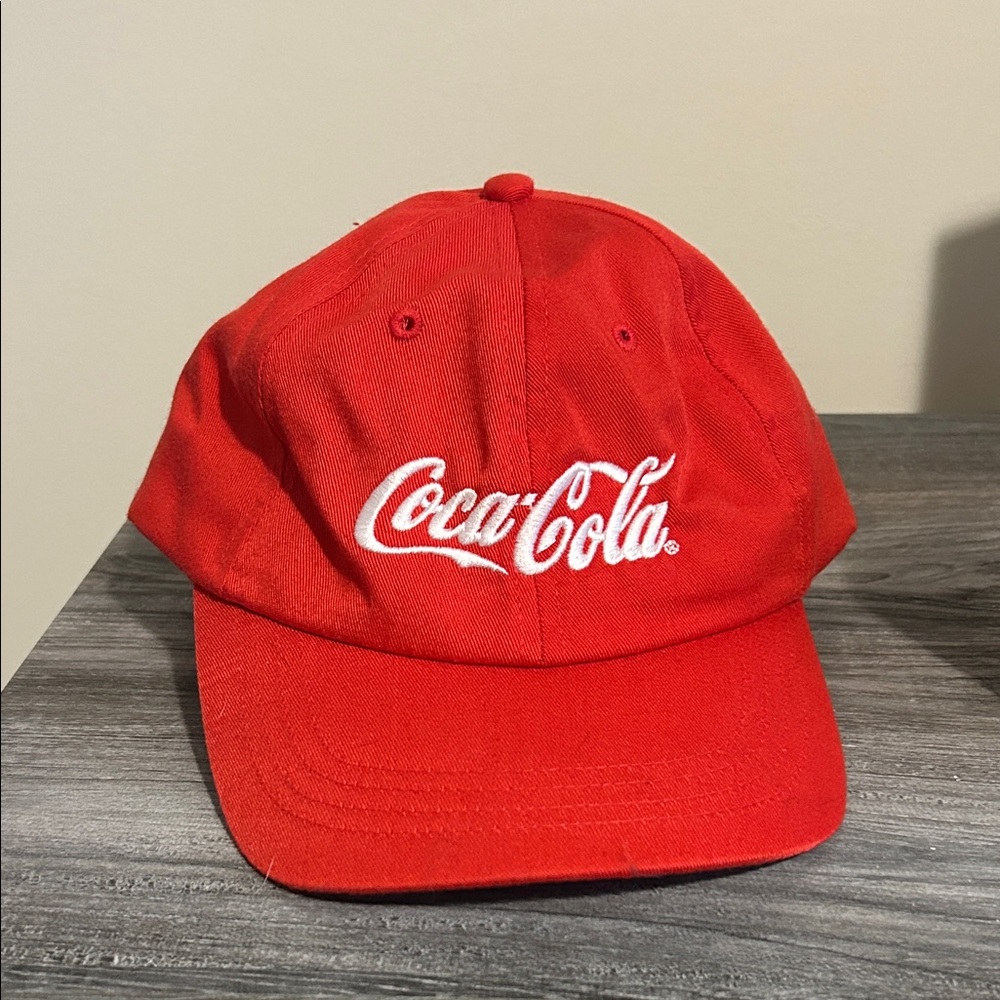 Coca-Cola Red Cap with White Logo